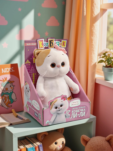 купить Мягкая игрушка Budi Basa Кошечка Ли-Ли с бантиком, "Мультсериал"