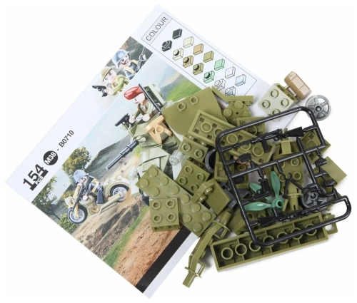 купить Конструктор Бронетранспортёр , Sluban серия Армия, M38-B0710