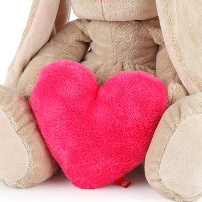 купить Budi Basa, Игрушка мягконабивная Зайка Ми Большой с сердцем (34 см)