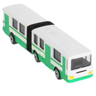 купить Игрушка "Автобус с резинкой" металлическая 12 см Технопарк