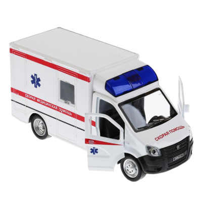 купить Машина Технопарк Газель Next Скорая помощь инерционная