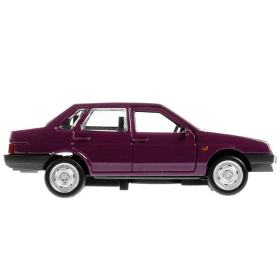 купить Машинка металлическая инерционная Технопарк LADA-21099 "СПУТНИК" 12 см, фиолетовая