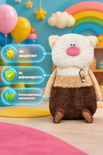 купить Budi Basa, Игрушка мягконабивная Кофейные коты Мокко