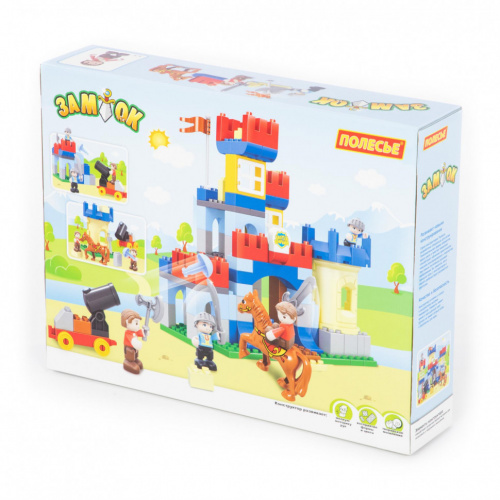 купить Конструктор "Макси" - "Замок" (120 элементов), 77646-PL