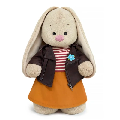 купить Мягкая игрушка "Budi Basa" Зайка Ми в косухе из эко-замши (большой) StM-677