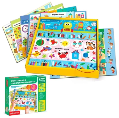 купить Обучающая электровикторина Азбукварик Занимательная логика