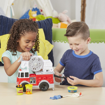 купить Набор игровой Play-Doh Wheels Масса для лепки Пожарная машина E6103EU4