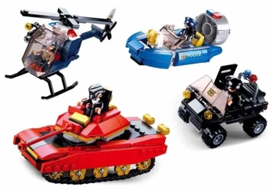 купить Конструктор Полицейский спецназ, Sluban серия Полиция, M38-B0658