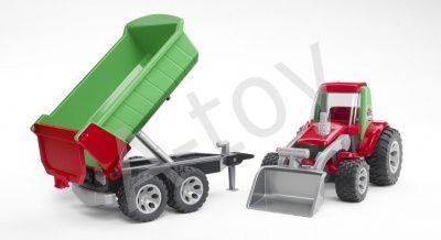 купить ROADMAX Трактор с ковшом и прицепом