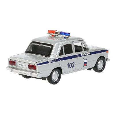 купить Машина Технопарк ВАЗ-2106 Жигули Полиция инерционная