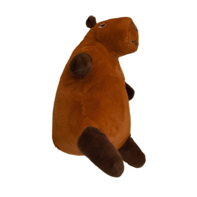 купить Мягкая игрушка Капибара Толстячок коричневый 60 см