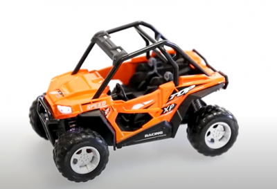 купить Технопарк, Модель  металлическая "БАГГИ" (13см, инерция, свет+звук, подвиж. элементы), FY8033A-S