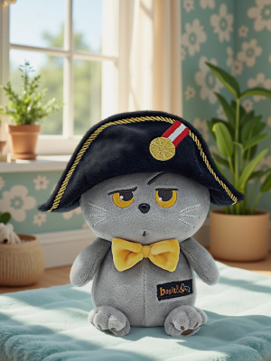 купить Мягкая игрушка Budi Basa Кот Басик "Наполеон", 16 см