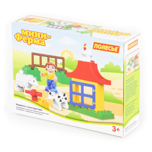 купить Конструктор "Макси" - "Мини-ферма" (15 элементов), 77660-PL