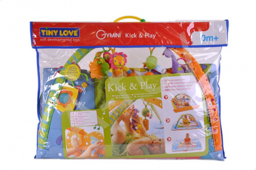 купить Музыкальный коврик TINY Love, с игровой подушечкой "Зоосад"