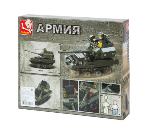 купить Sluban, Конструктор, серия Армия - Танк Т-90 (178 дет.), M38-B0282