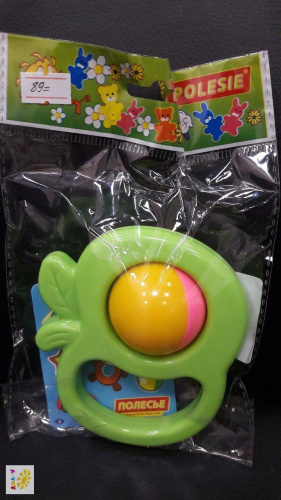 купить Погремушка Зеленое яблоко