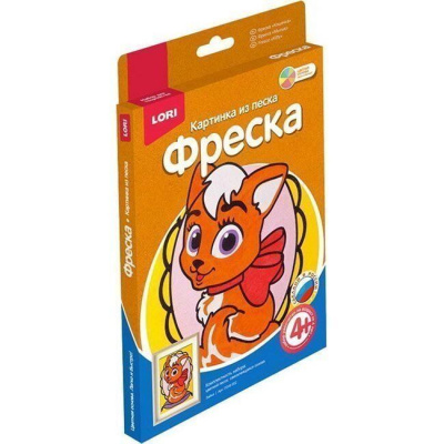 купить Фреска. Картина из песка "Кошечка"