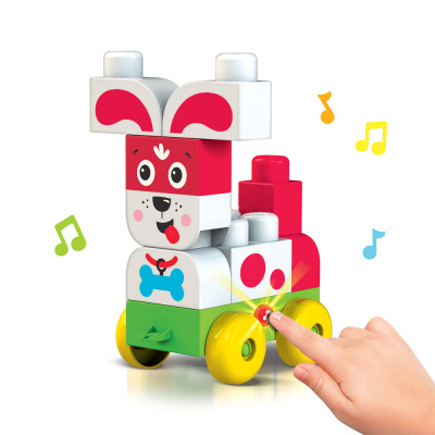 купить Конструктор Собачка (Talky Blocks кнопочка)