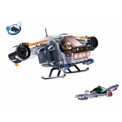 купить Sluban, Конструктор - Вертолет + фигурка, 211 дет., M38-B0910
