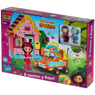 купить Город мастеров, Конструктор Сказочный патруль, В гостях у Вари (117 деталей), 1556-AA