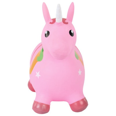 купить Попрыгун надувной "Единорог", JOLLY JOT (ДЖОЛЛИ ДЖОТ), ПВХ, насос, 64х28х54 см