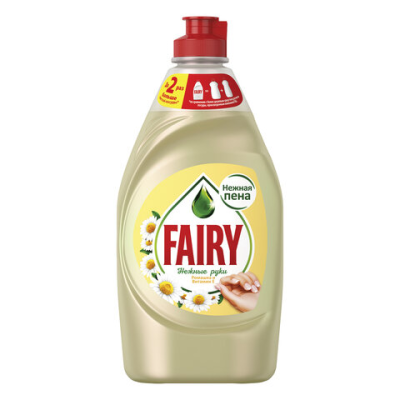 купить Средство для мытья посуды, 450 мл, FAIRY (Фейри) "Ромашка и витамин Е"