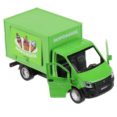 купить Технопарк, Модель ме. ГАЗЕЛЬ NEXT мороженое (14 см, зелен), NEXTSHOP-15-ICE