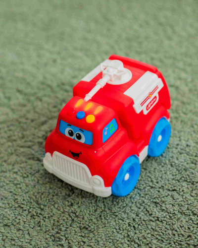 купить Азбукварик, Пожарная машина (Веселые машинки) (2933), 4630027292278