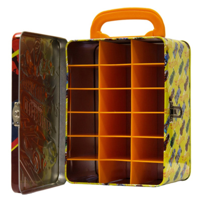 купить Кейс Hot Wheels для хранения 18 машин портативный Красно-желтый HWCC2