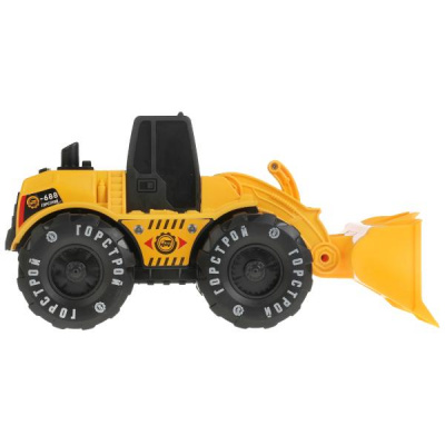 купить Технопарк Бульдозер, Пластиковый жёлтый, 23 см, 1811A431-R-BULLDOZER