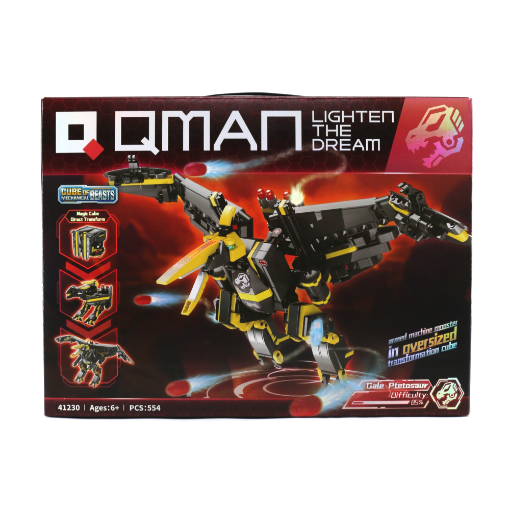 купить Конструктор Qman "Птерозавр", 554 дет.