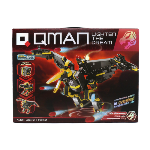 купить Конструктор Qman "Птерозавр", 554 дет.