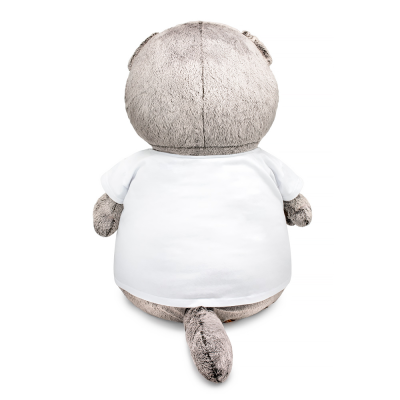 купить Мягкая игрушка Budi Basa Кот Басик в футболке с принтом "Мультсериал" Ks60-02