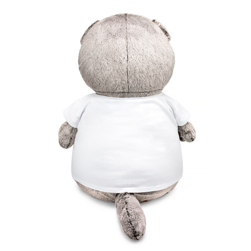 купить Мягкая игрушка Budi Basa Кот Басик в футболке с принтом "Мультсериал" Ks60-02