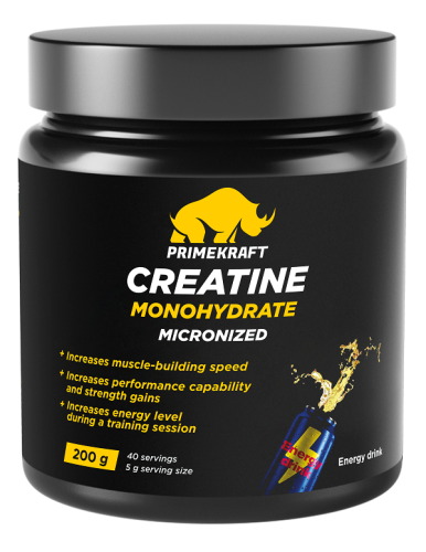 купить Creatine Monohydrate со вкусом «Энергетик» (Energy drink), банка 200 гр