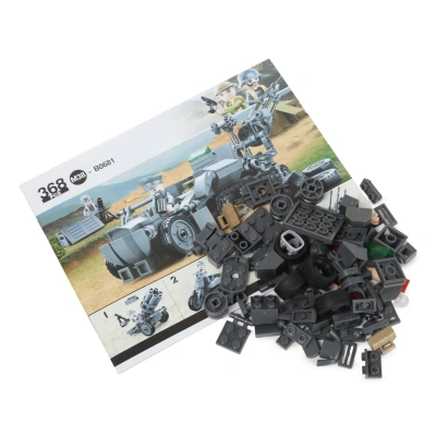 купить Конструктор Sluban WWII Передвижная база 4 в1, M38-B0681