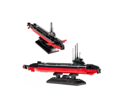 купить Конструктор Атомная подводная лодка, Sluban Военно-морская серия, M38-B0391