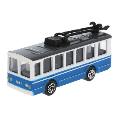 купить Набор машин "Городской транспорт" Технопарк - Троллейбус и Трамвай, инерционный