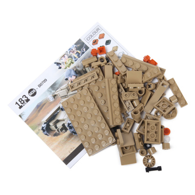 купить Sluban, Конструктор - Танкетка с фигуркой (серия WW2, 183дет), M38-B0709