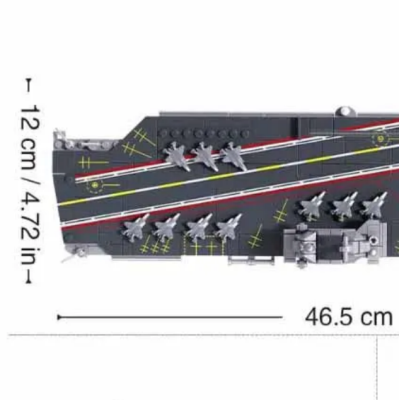 купить Конструктор Sluban "Авианосец", M38-B1211