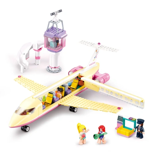 купить Конструктор Sluban "Самолет" (384 дет.), M38-B1166