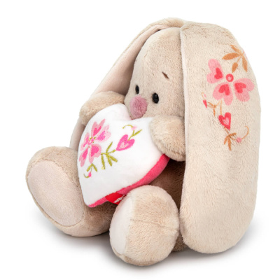 купить Мягкая игрушка Budi Basa, Зайка Ми Нежное сердечко (малыш) SidX-568