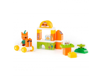 купить Конструктор Полесье "Макси" - "Три кота. Компот и кафе", 27 эл.