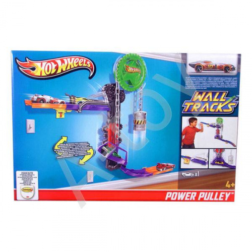 купить Hot Weels серия Настенные треки, Игровой набор Супер-гонки