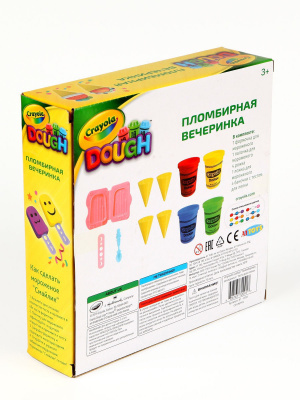 купить Игровой набор Пломбирная вечеринка, тесто для лепки