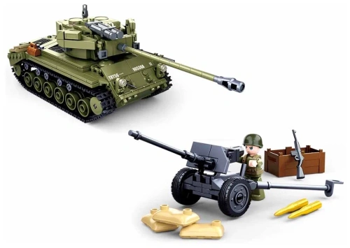 купить Конструктор SlubanТанк 742детали M38-B0860