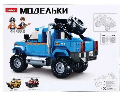 купить Конструктор Sluban Машинка, M38-B0813