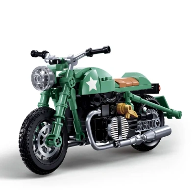 купить Конструктор Sluban "Мотоцикл R75" (215 дет.). M38-B1133