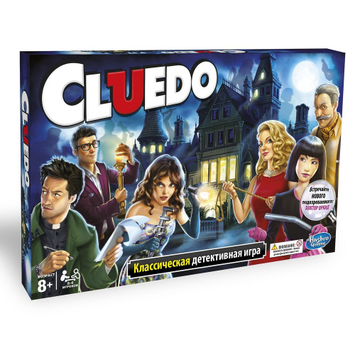 купить Детективная игра Hasbro Games 38712 Cluedo обновленная